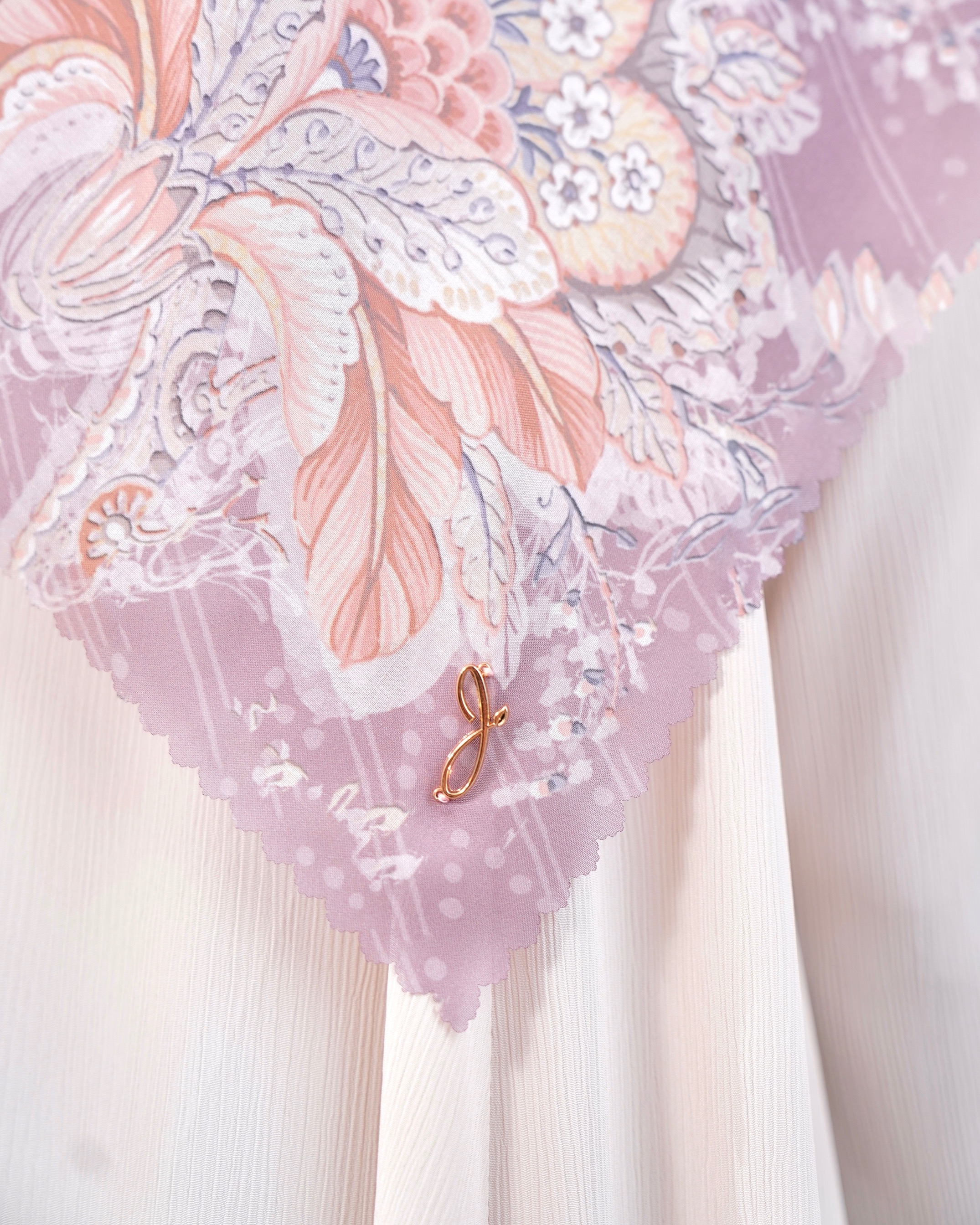 Hanna Scarf Peach