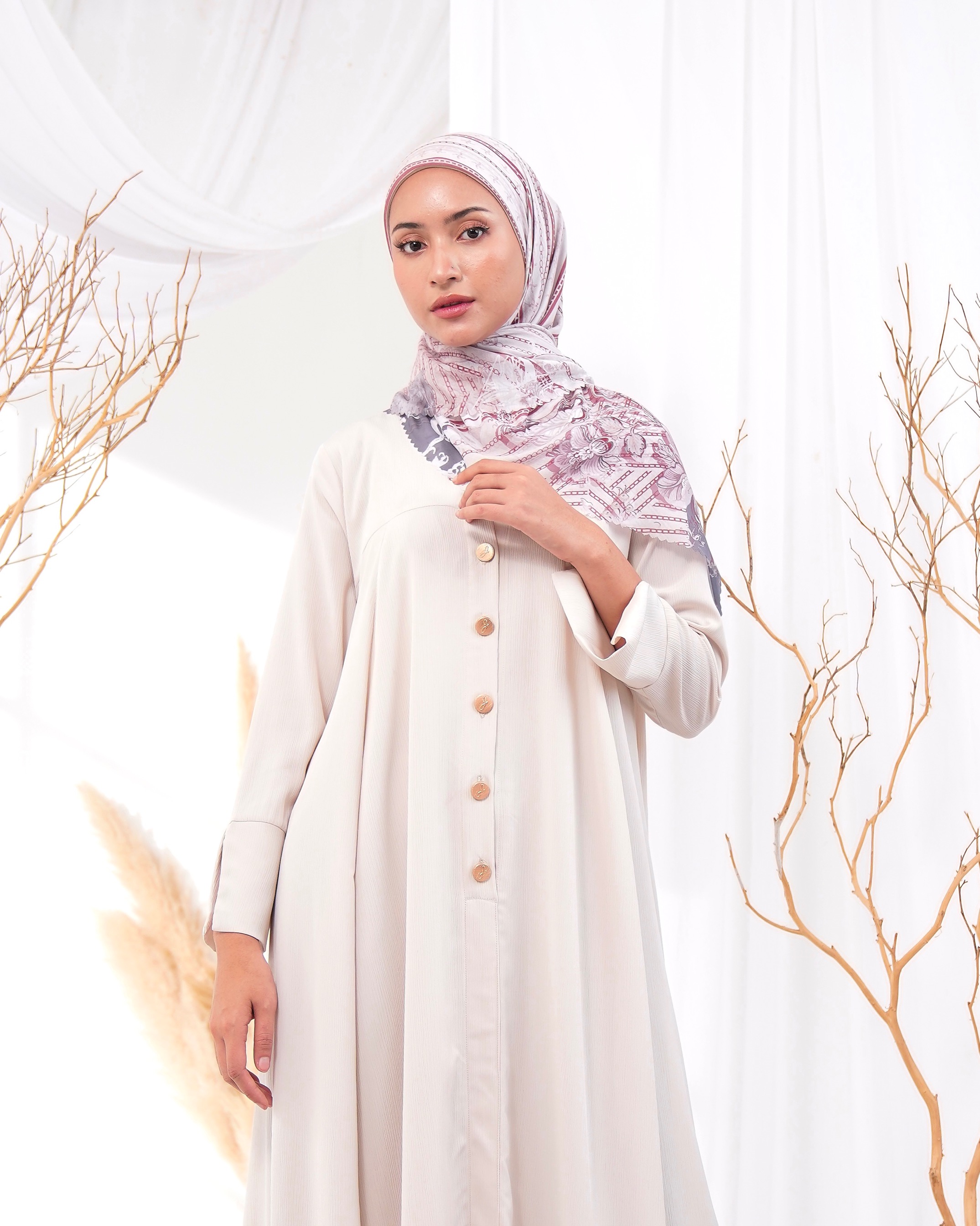 Hanna Scarf Maroon