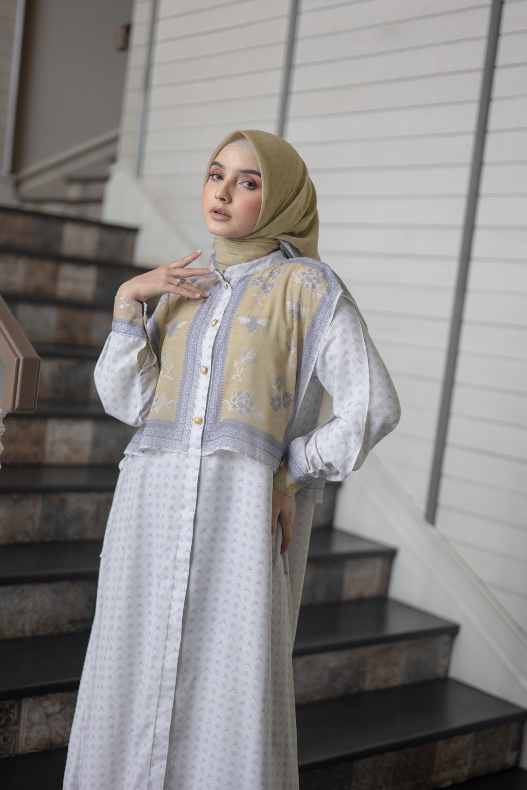 Casa Elena Scarf Yellow (Hijab)