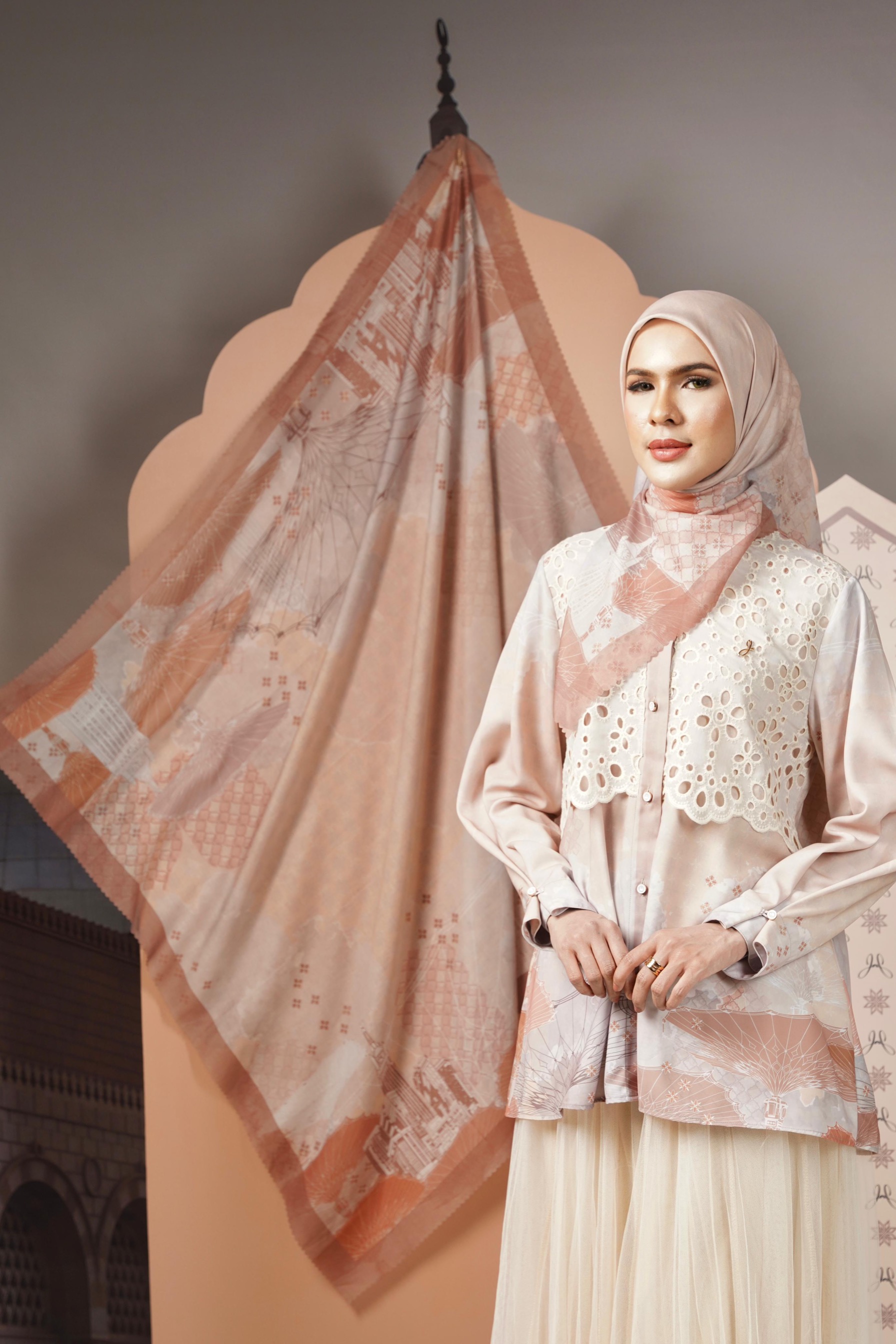 Madinah Scarf Teracotta