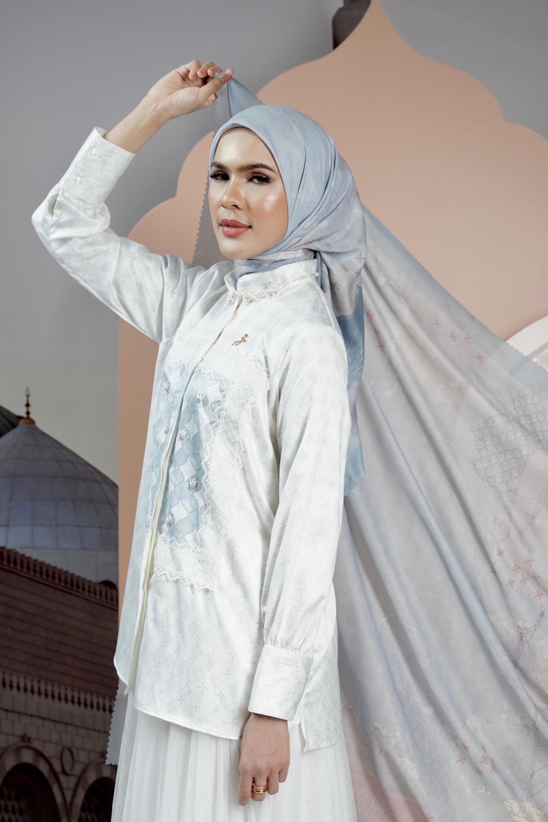 Madinah Scarf Blue