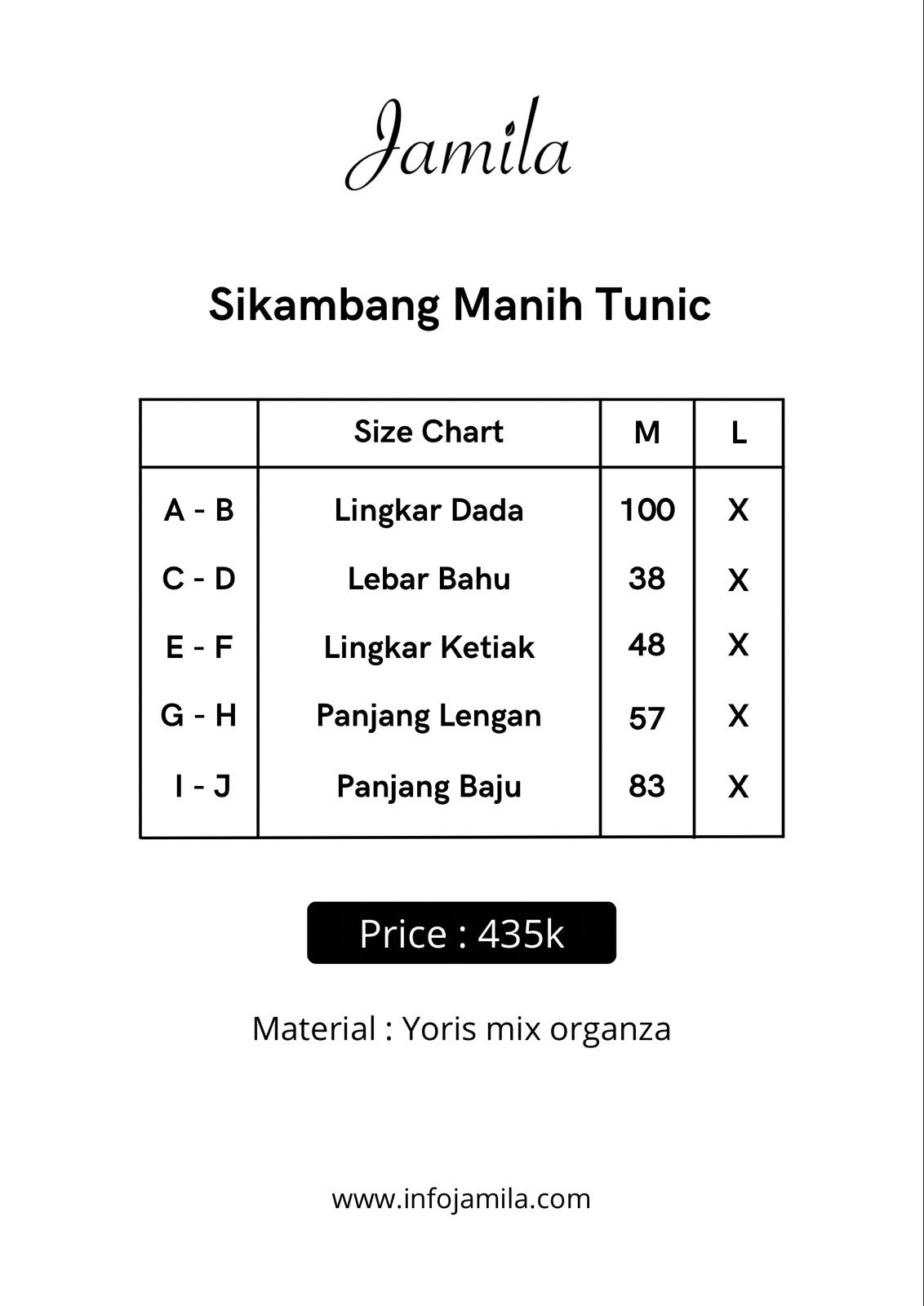 Sikambang Manih Tunic