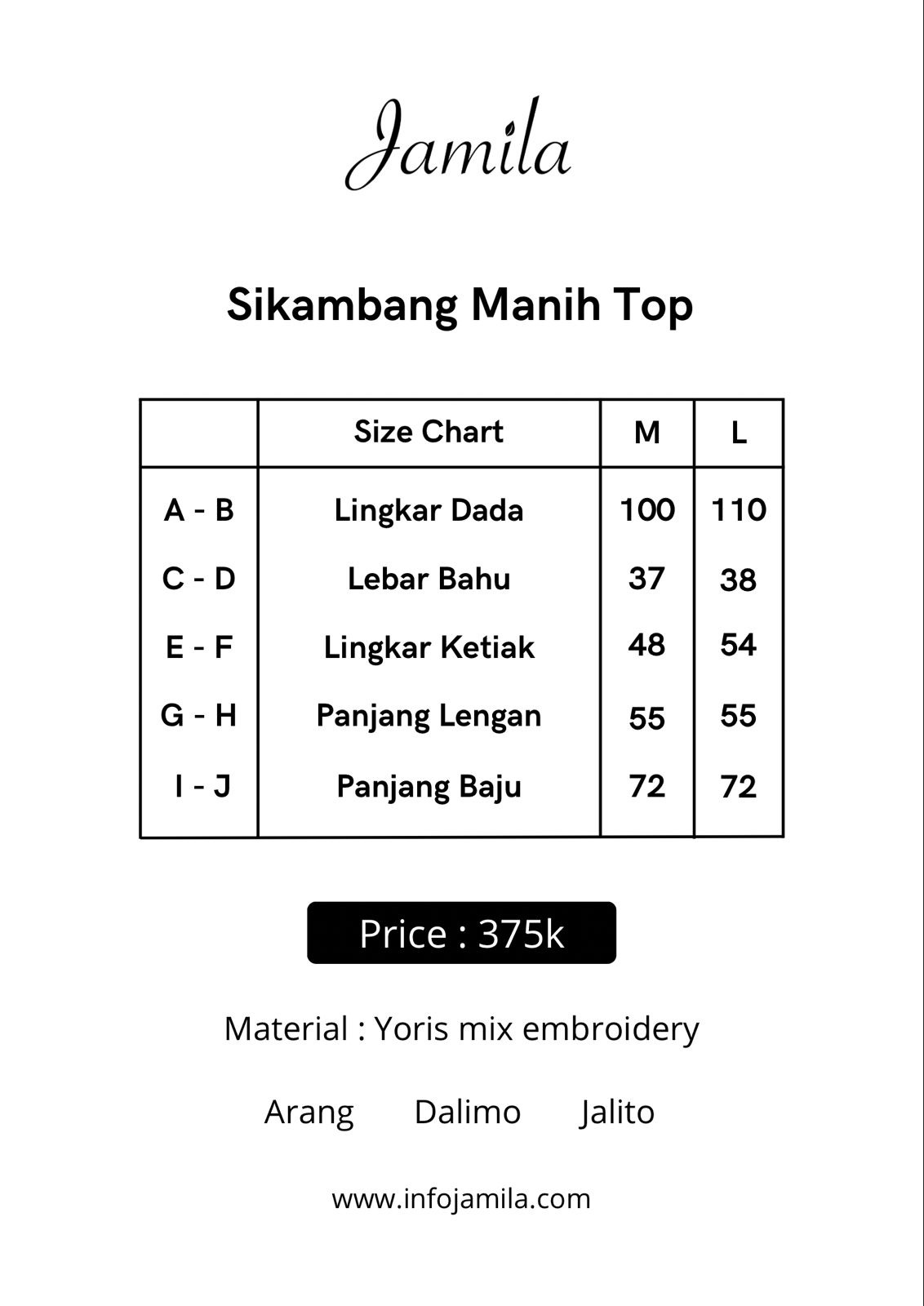 Sikambang Manih Top Jalito