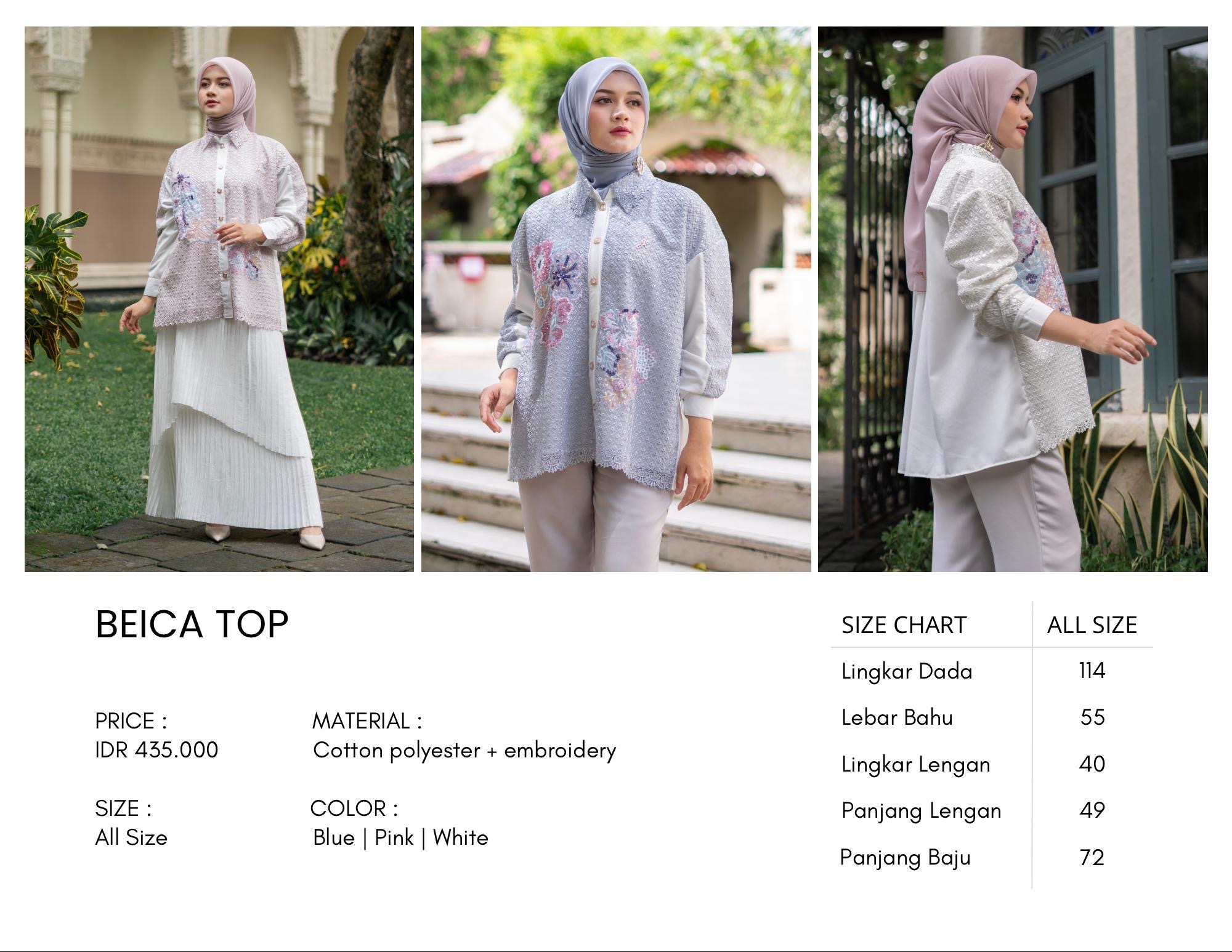 Beica Top Blue
