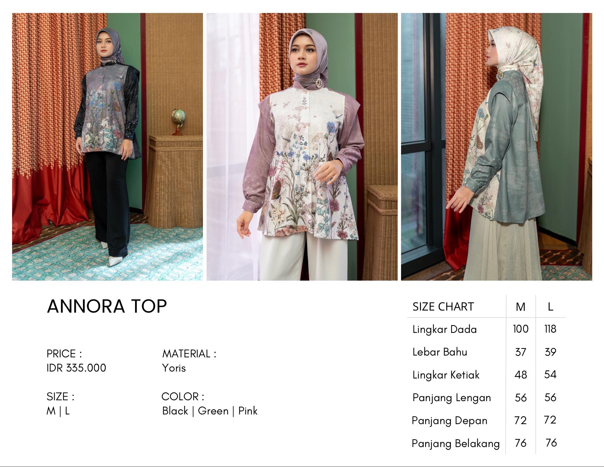 Annora Top Green