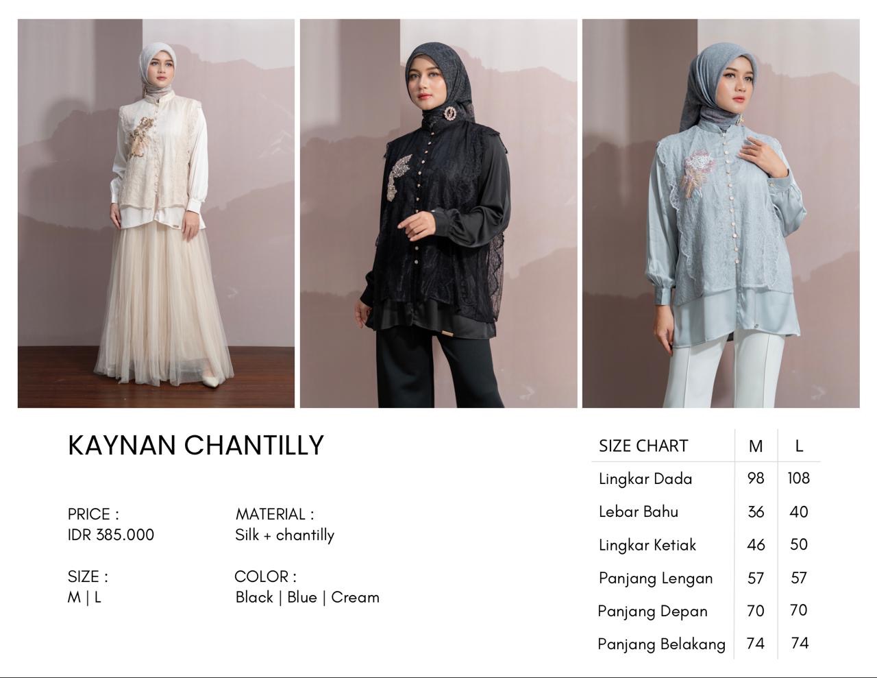 Kaynan Chantilly Black