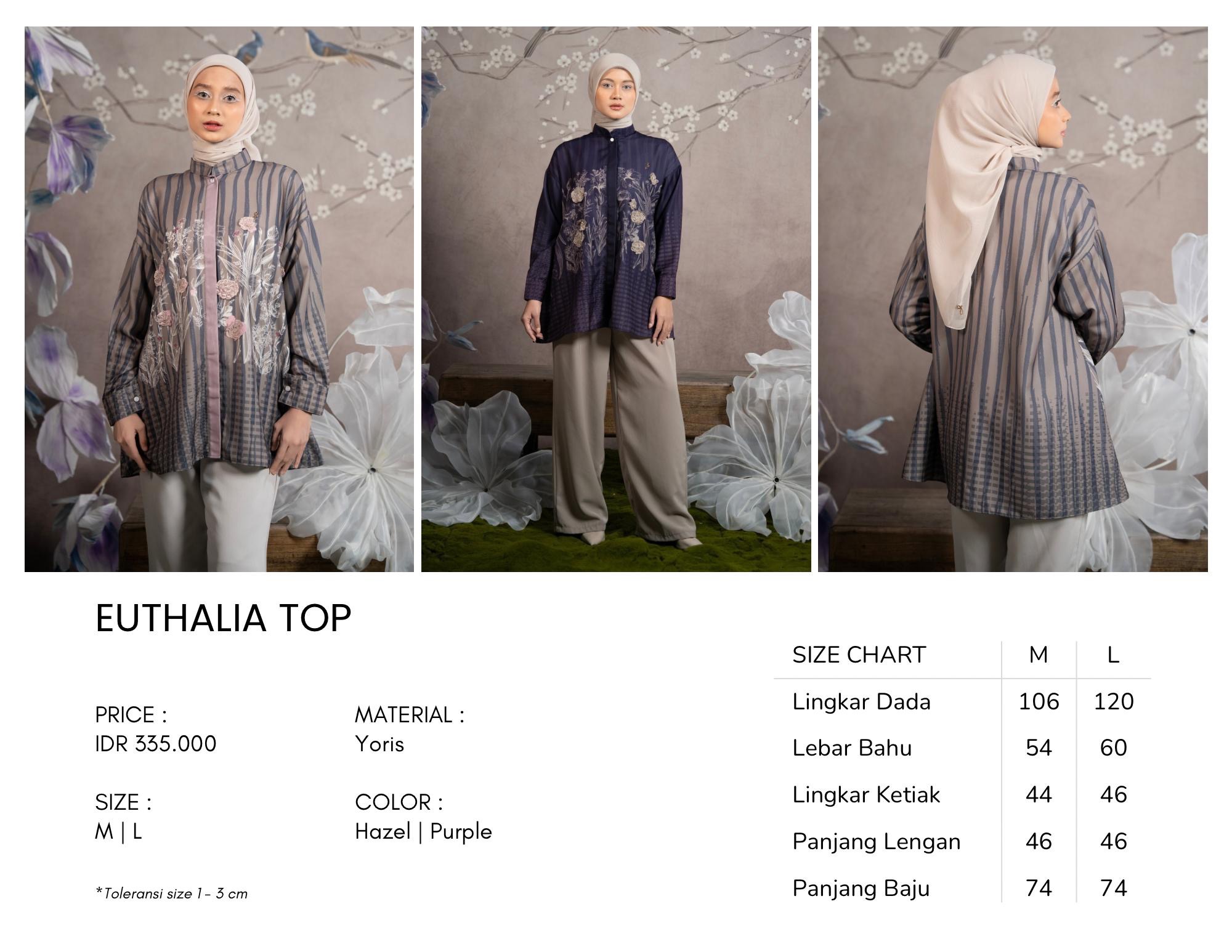 Euthalia Top Purple 