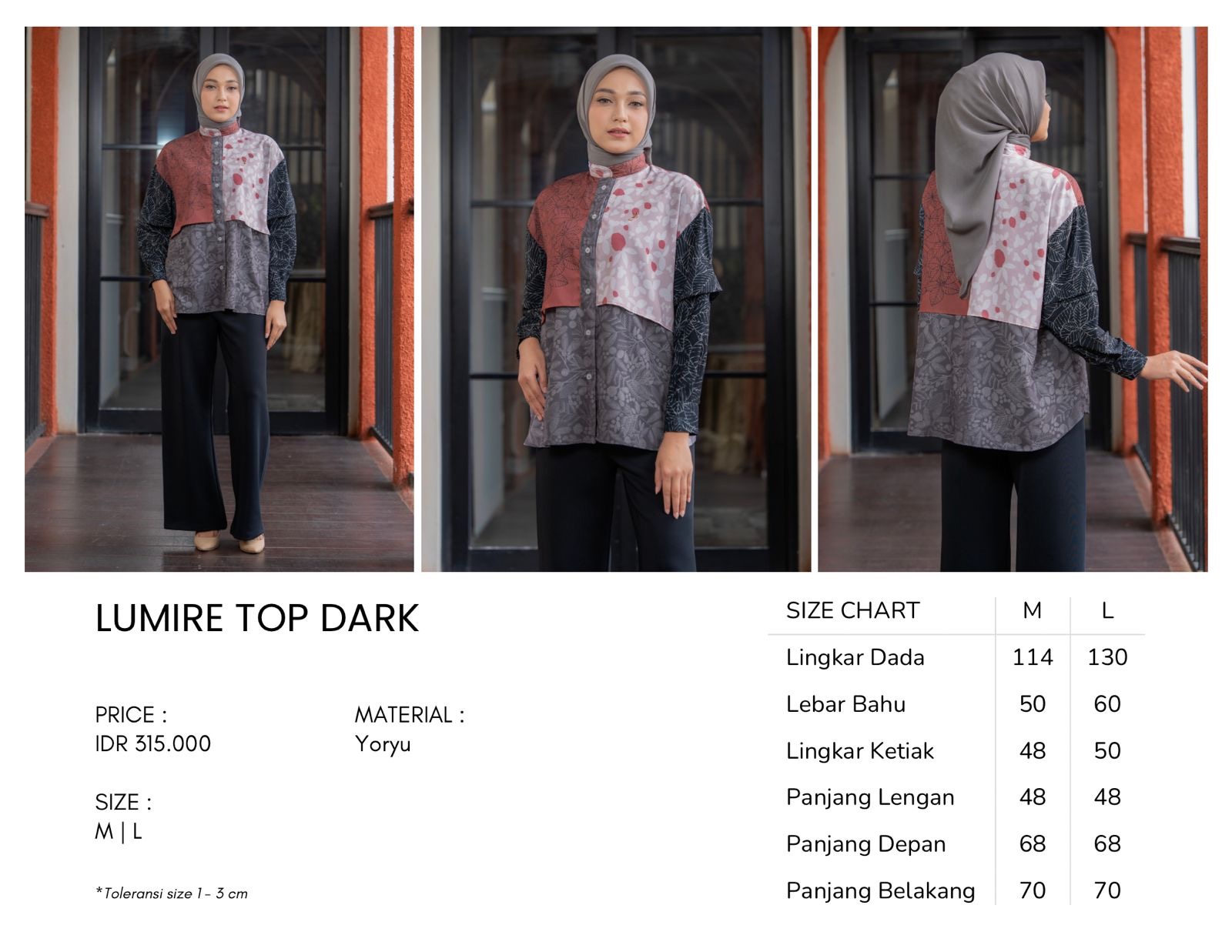 Lumire Top Dark