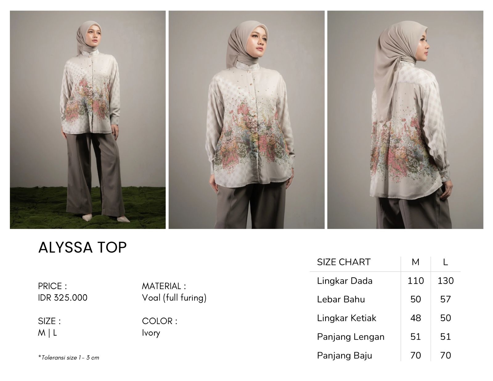 Alyssa Top Ivory