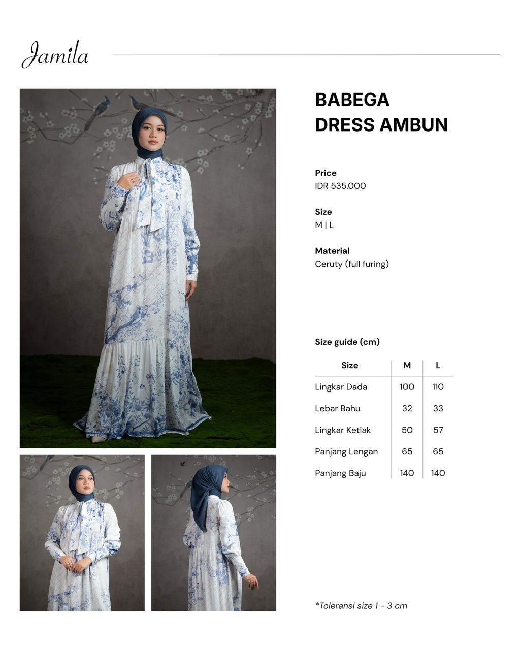 Babega Dress Ambun 