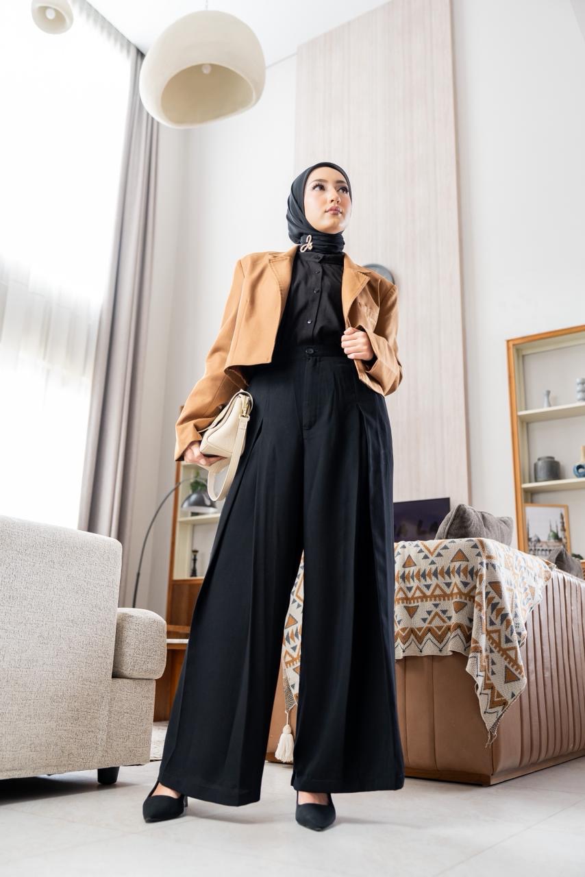 Ala palazo pants black 