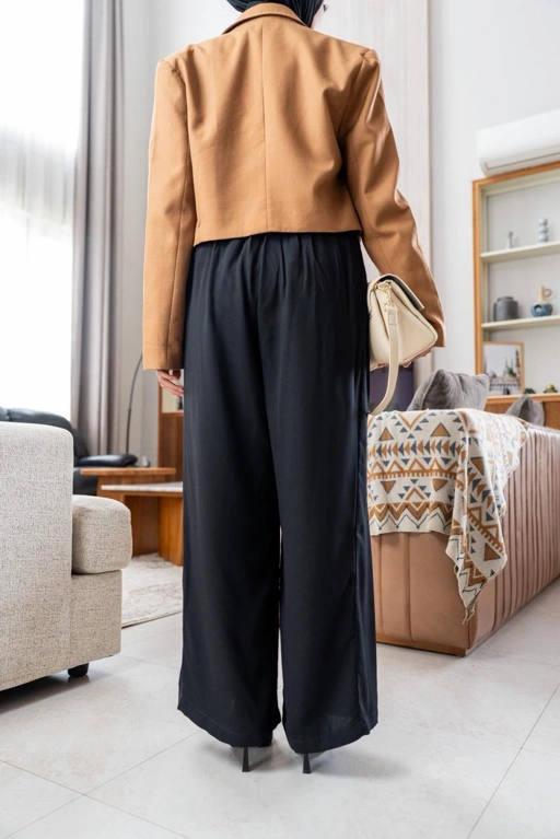 Image of Ala palazo pants black 