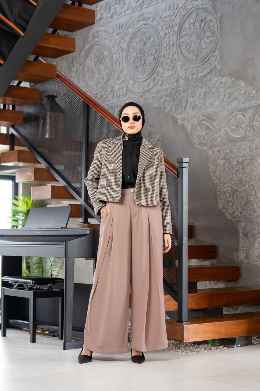 Ala palazo pants latte