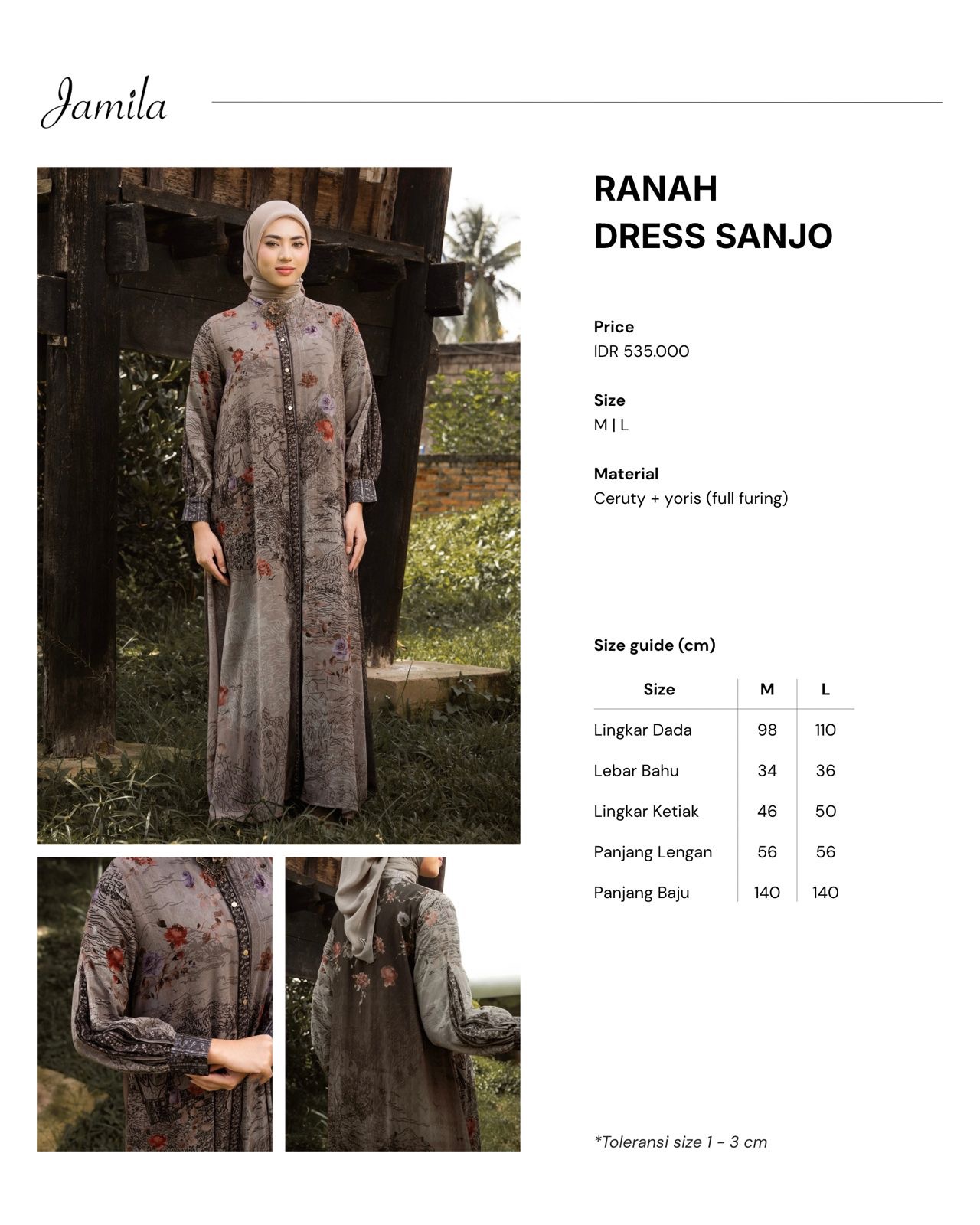 Ranah Dress Sanjo