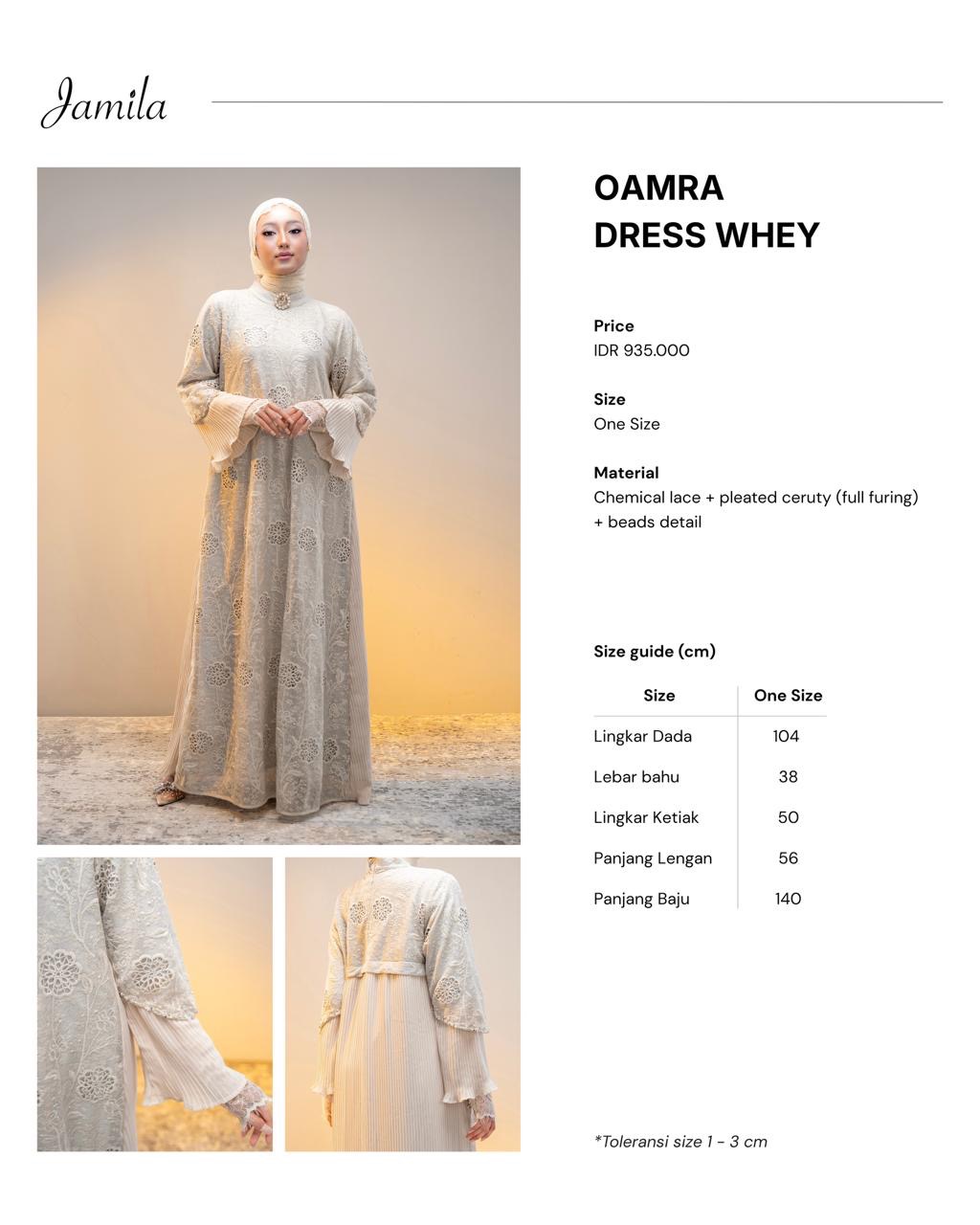 Oamra dress whey