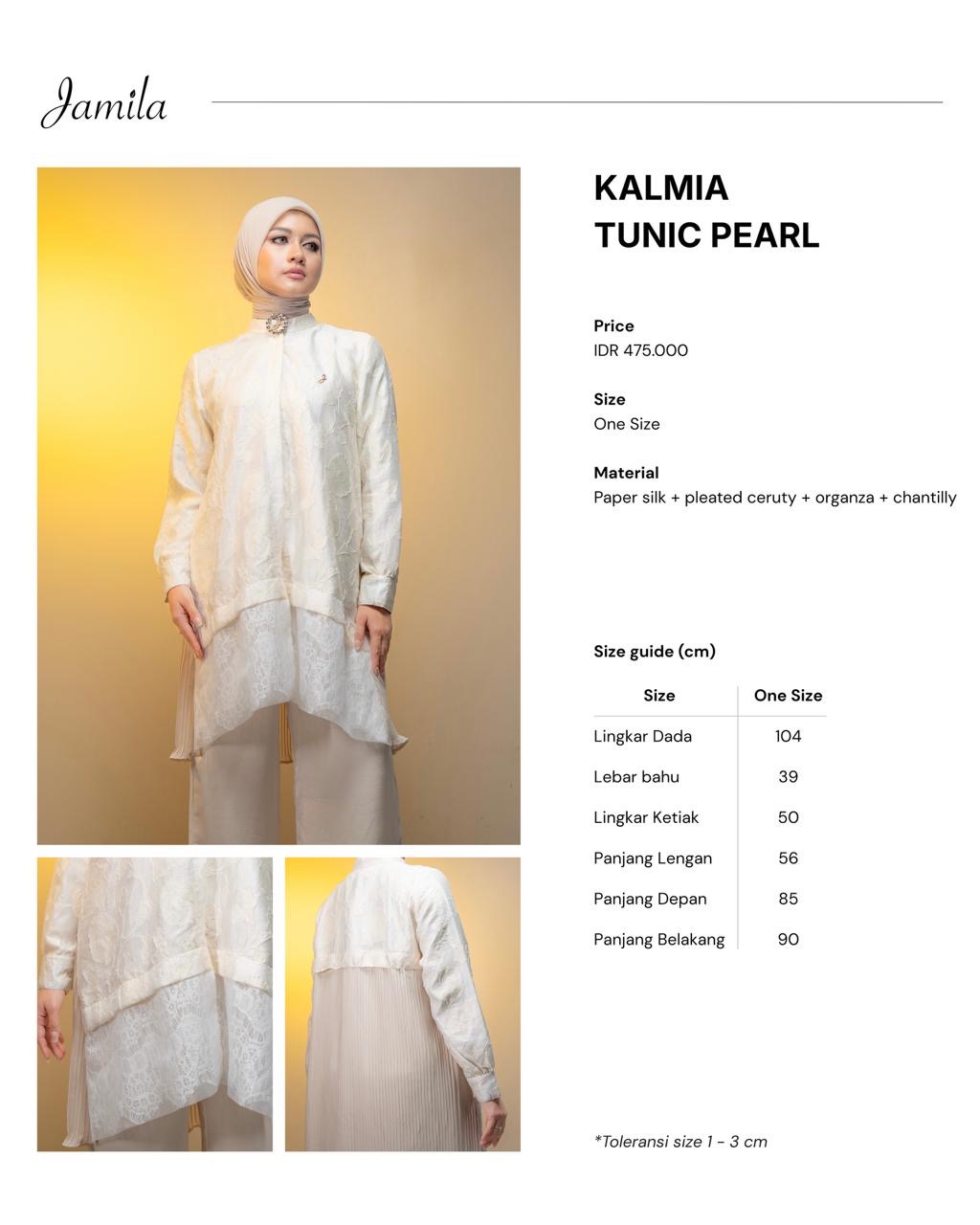 Kalmia tunic pearl 