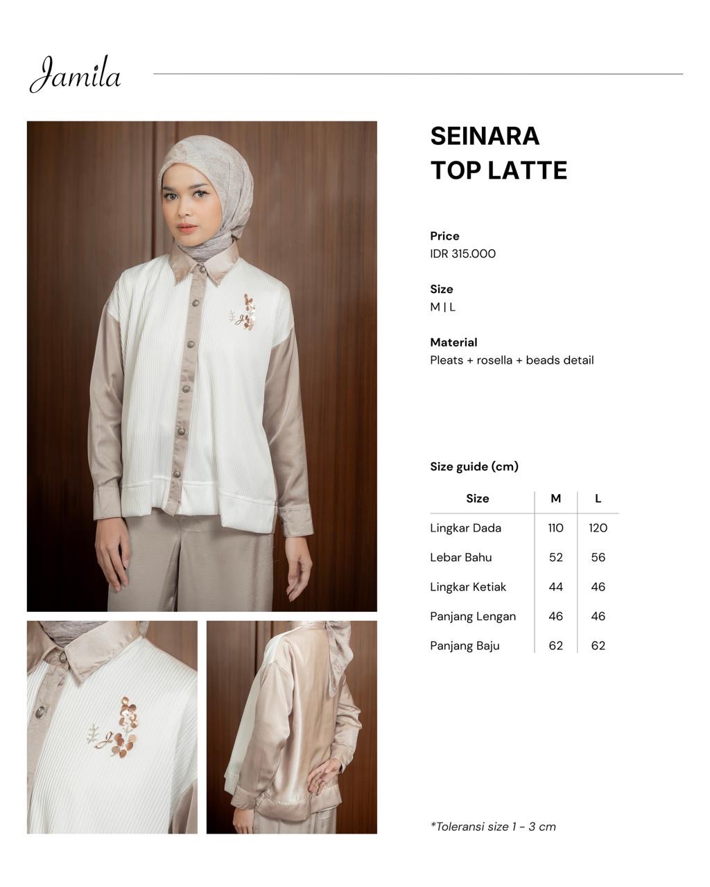 Seinara Top Latte 