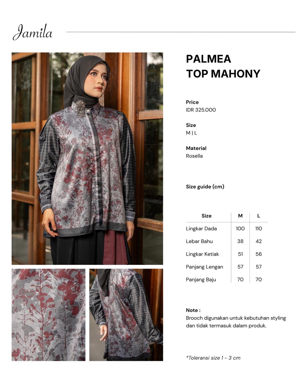 Palmea Top Mahony 