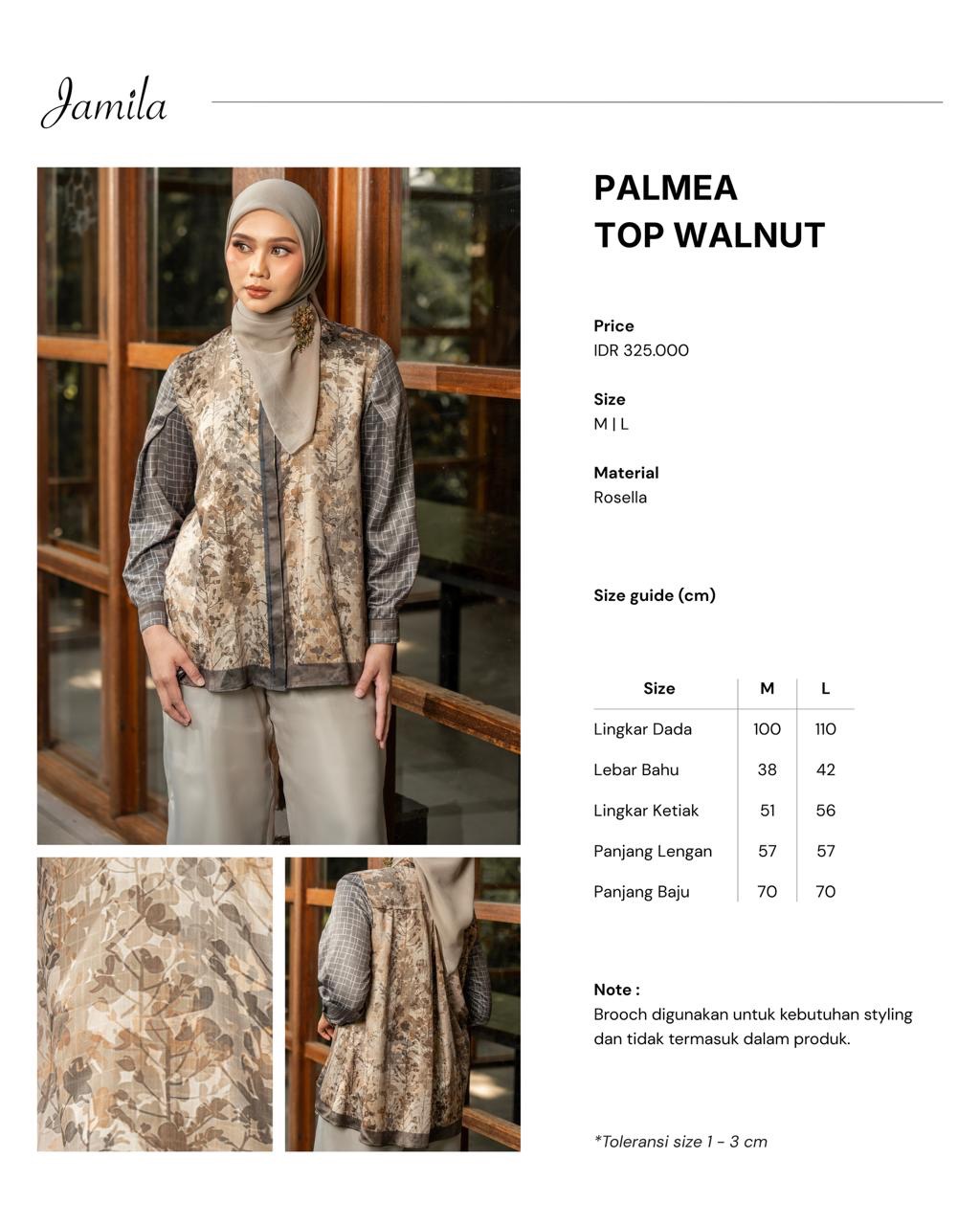 Palmea Top Walnut