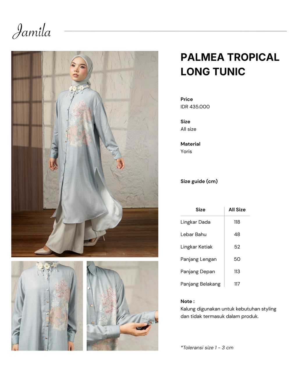 Palmea Tropical Long Tunic 