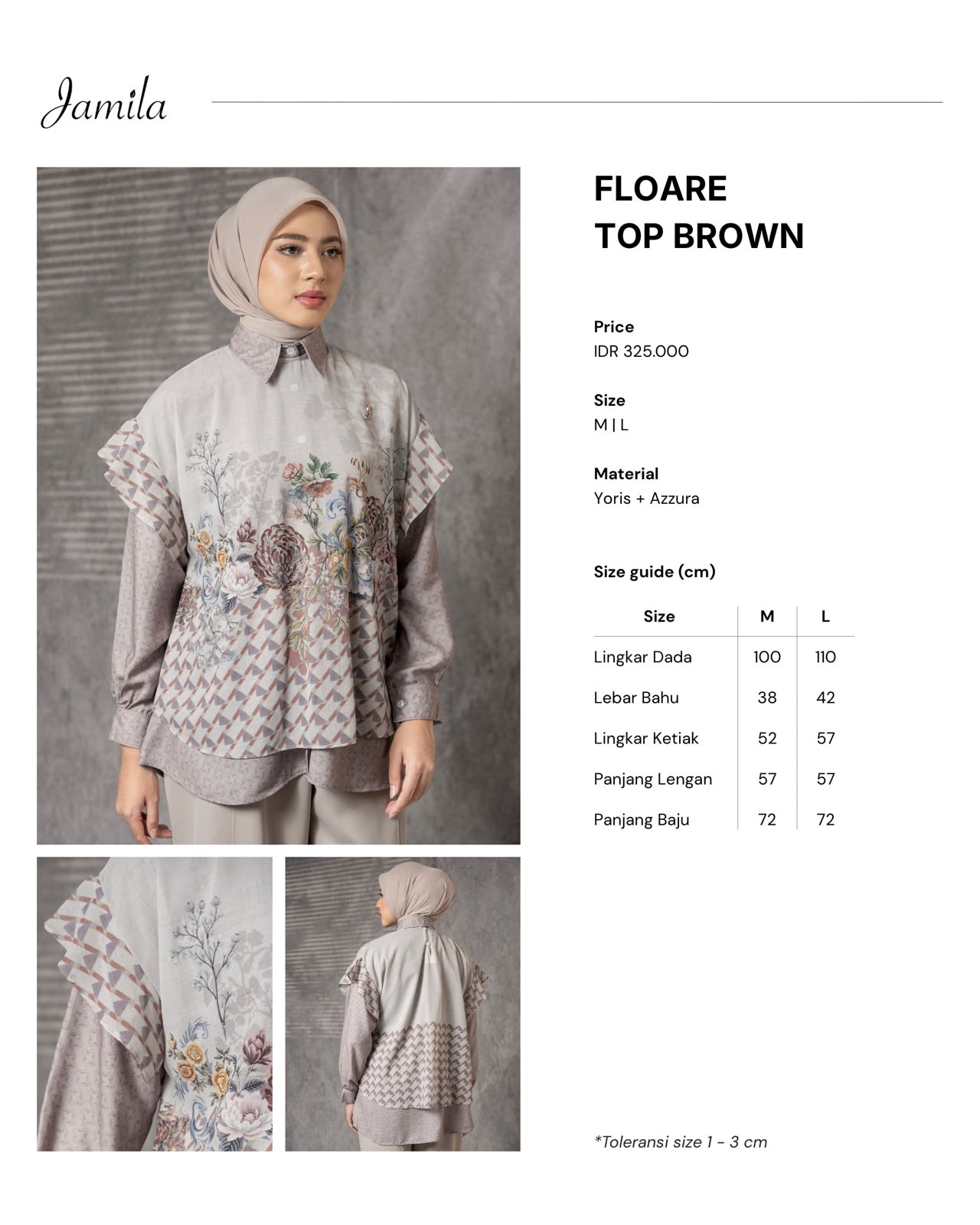Floare Top Brown 