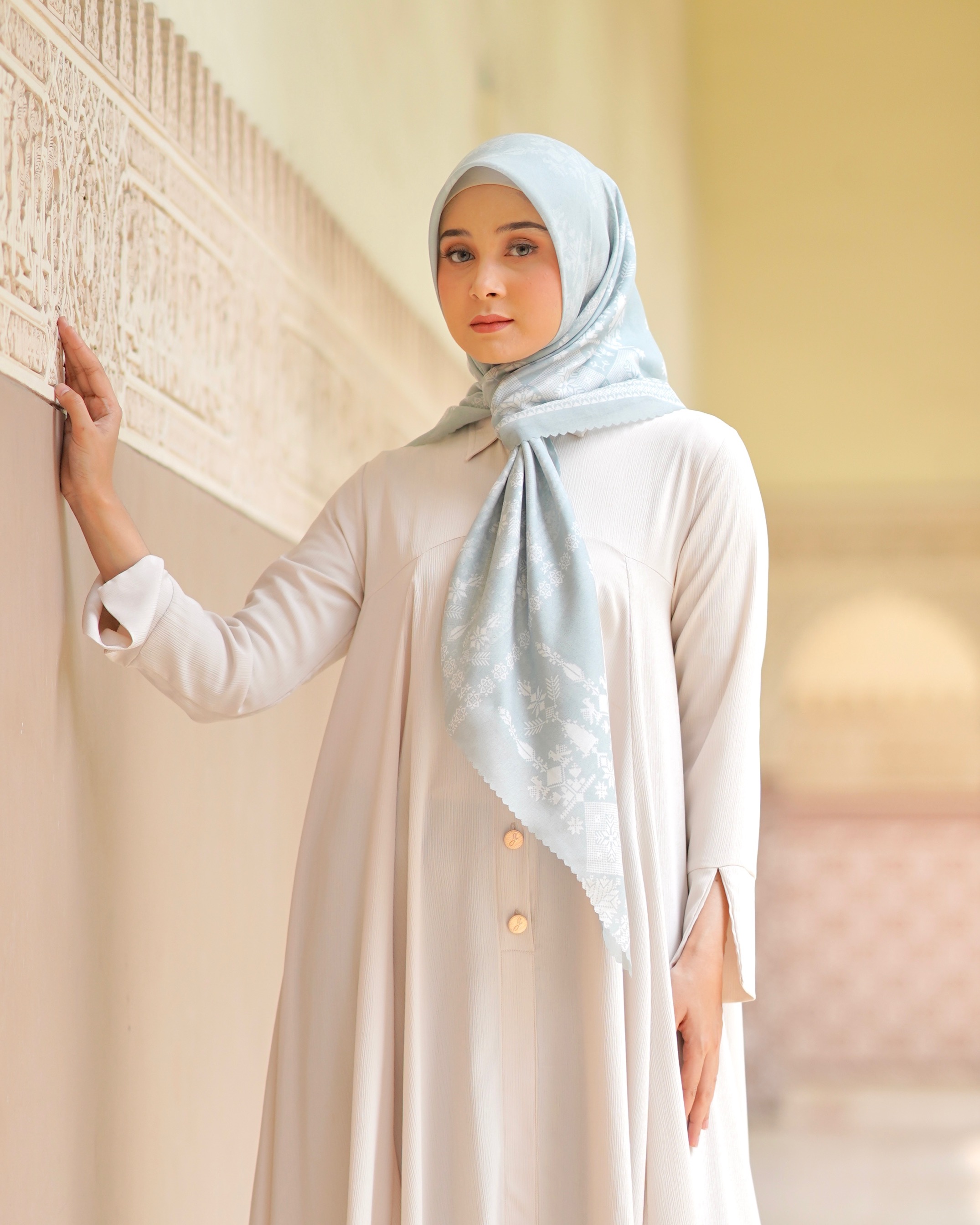 Venice Scarf Green