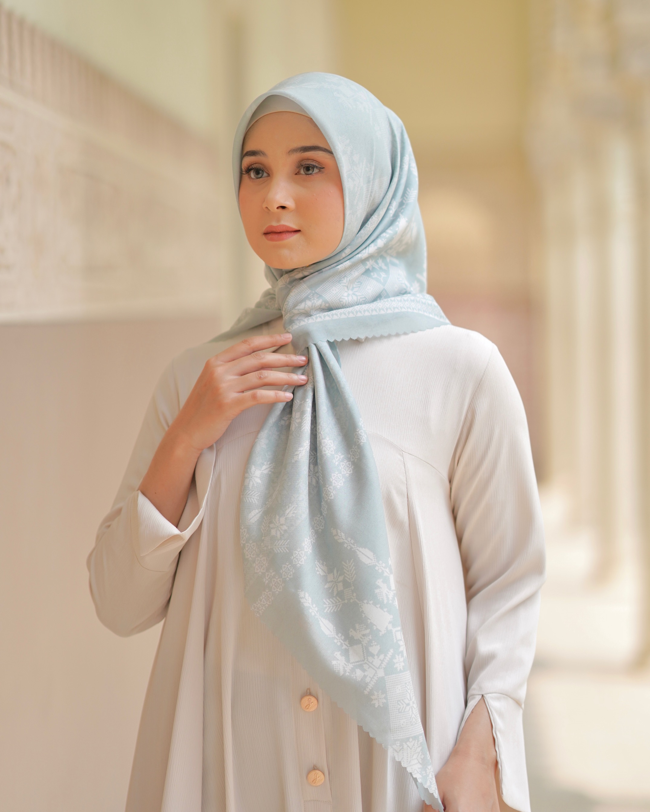 Venice Scarf Green