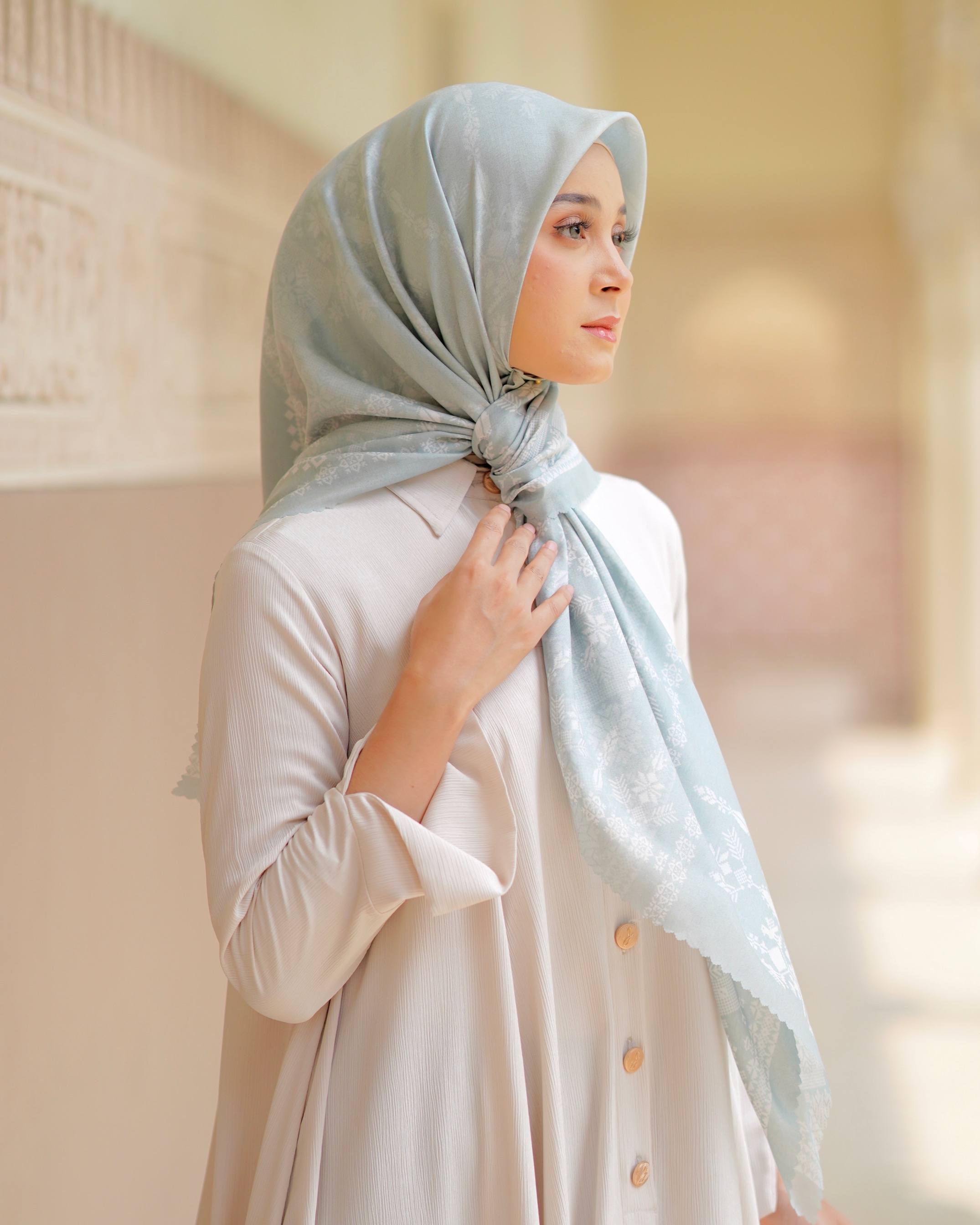 Venice Scarf Green