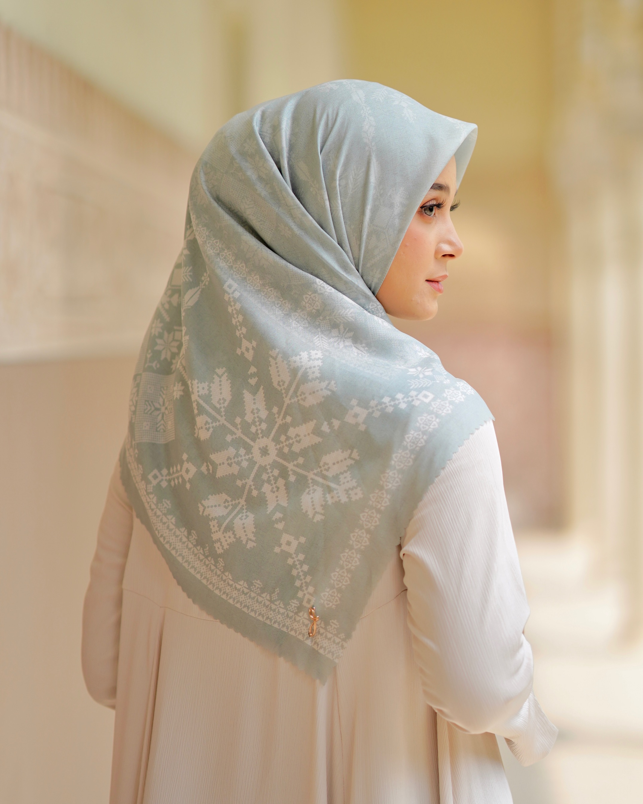 Venice Scarf Green