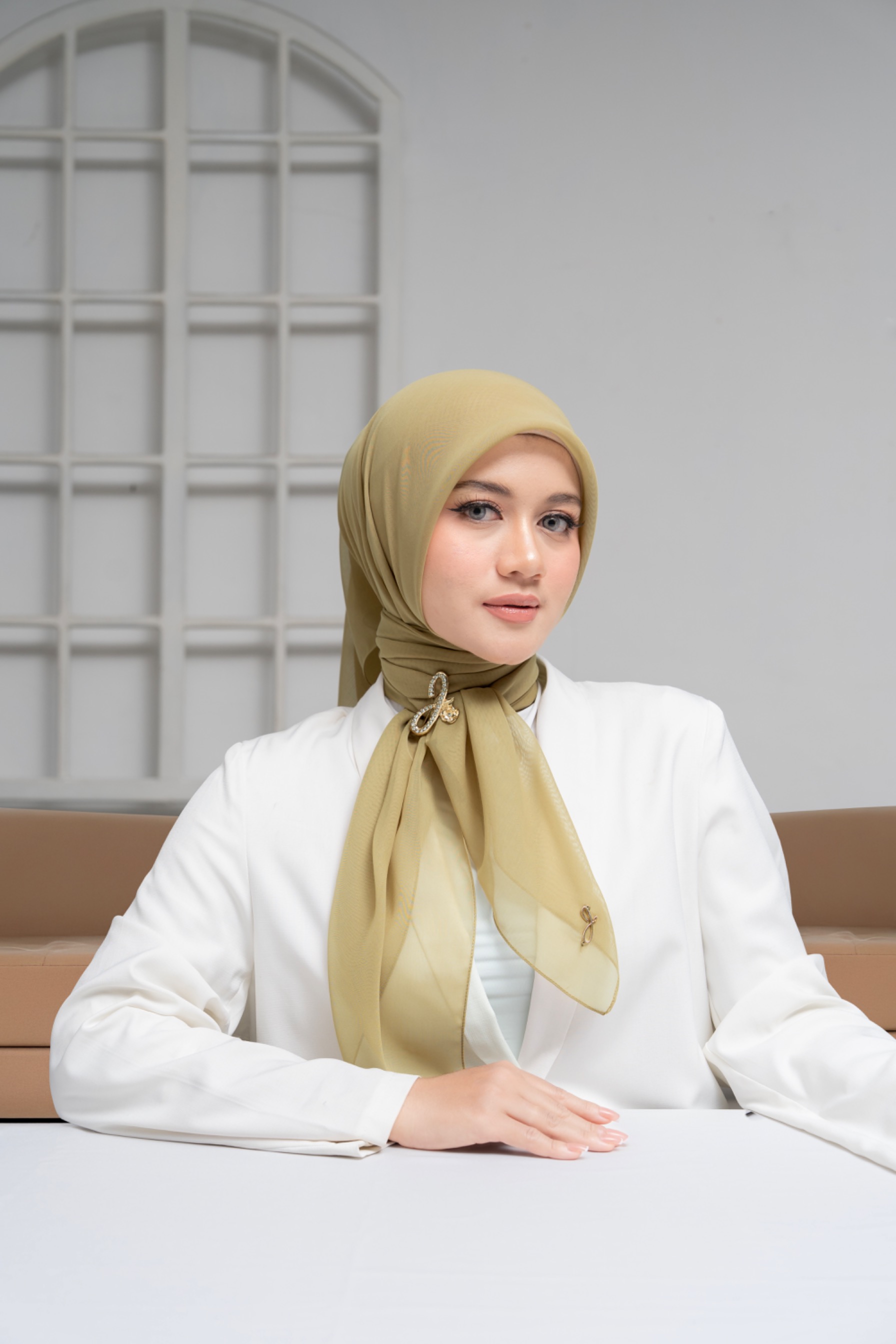 Jamila Paris Olive Moss 