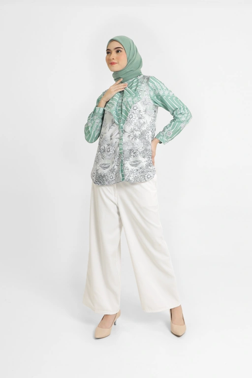 Image of TOP PRINTED SARINAH