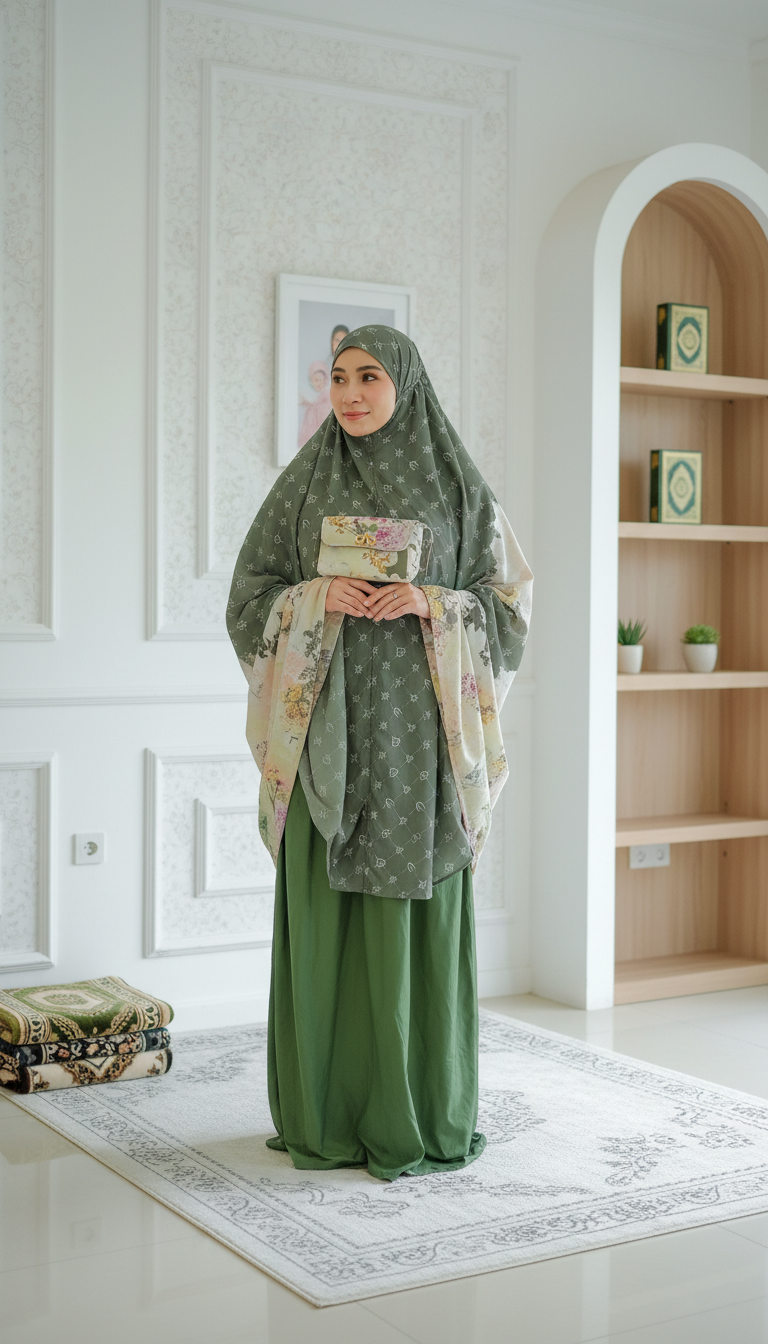 ARaya On The Go Travel Mukena (Printed)