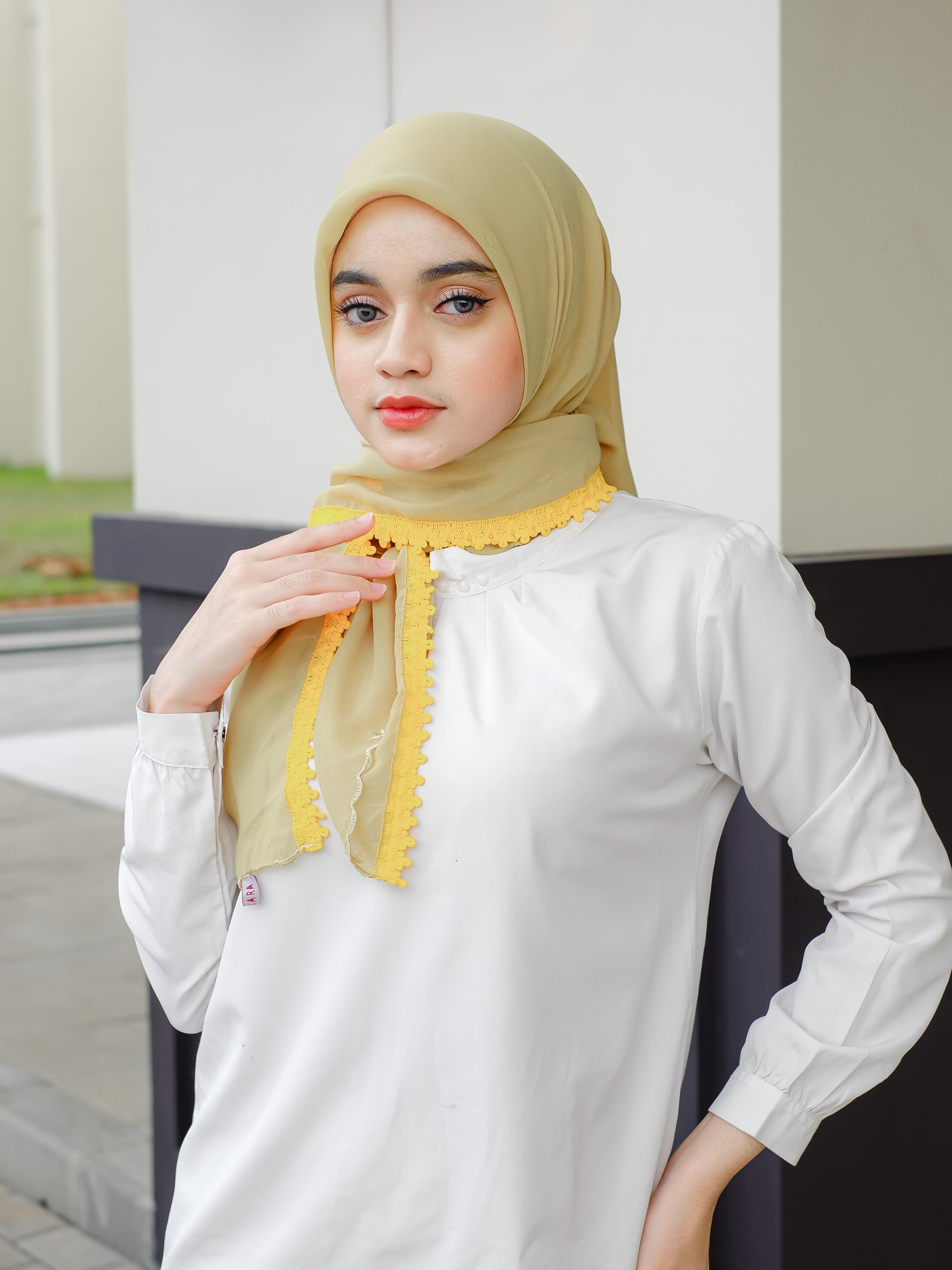 Scarf Plain Potton Lace