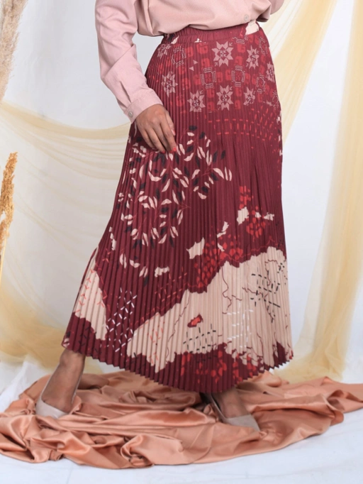 Image of Pleated Skirt Indonesia Series Ammara