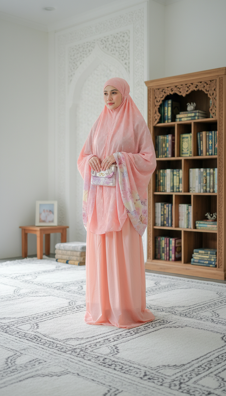 ARaya On The Go Travel Mukena (Printed)