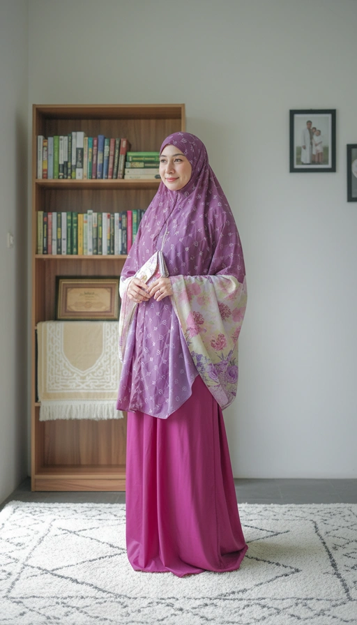 Image of ARaya On The Go Travel Mukena (Printed)