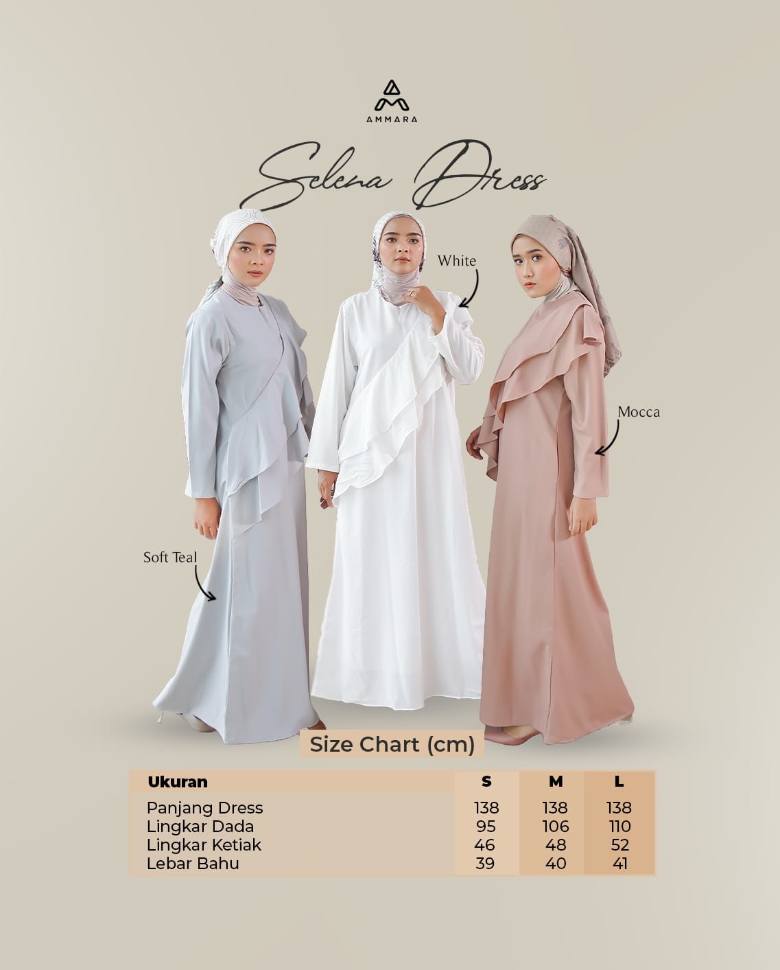 Selena Dress - Basica Series