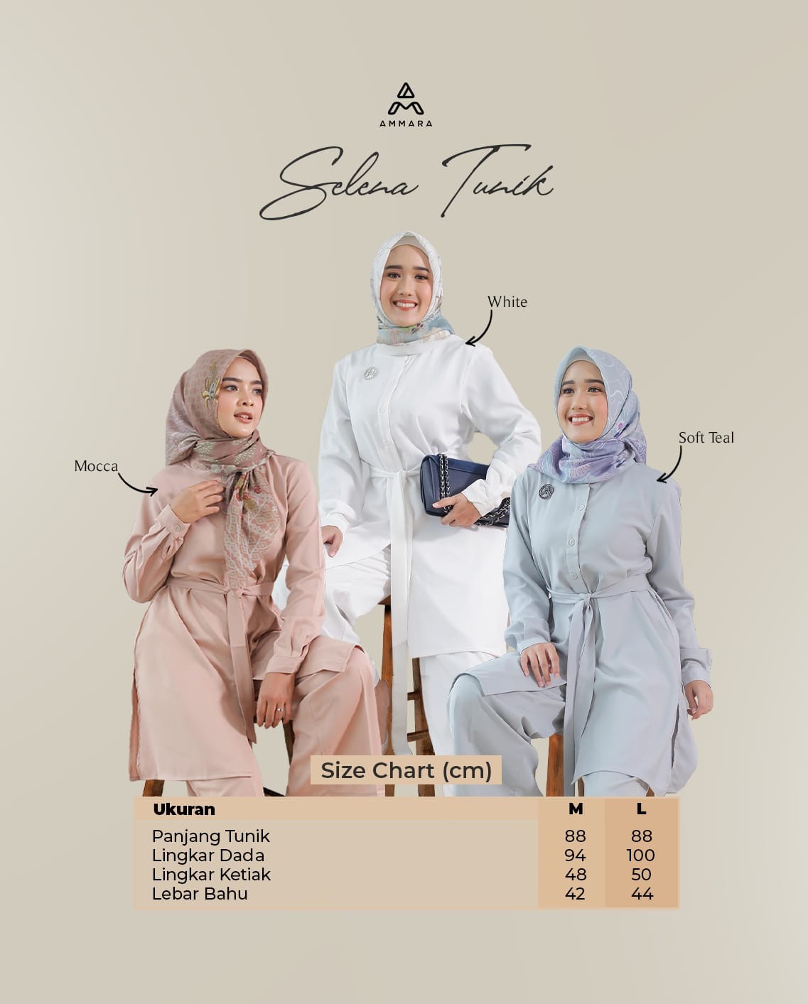 Tunik Selena - Basica Series