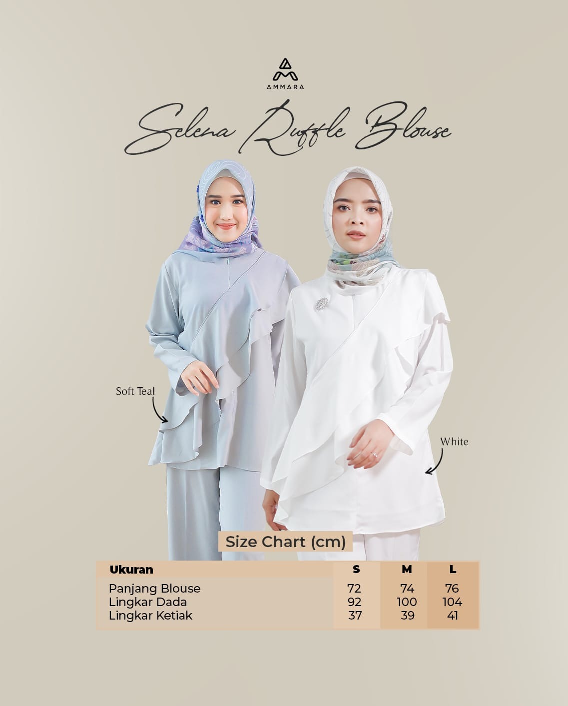 Selena Blouse - Basica Series 