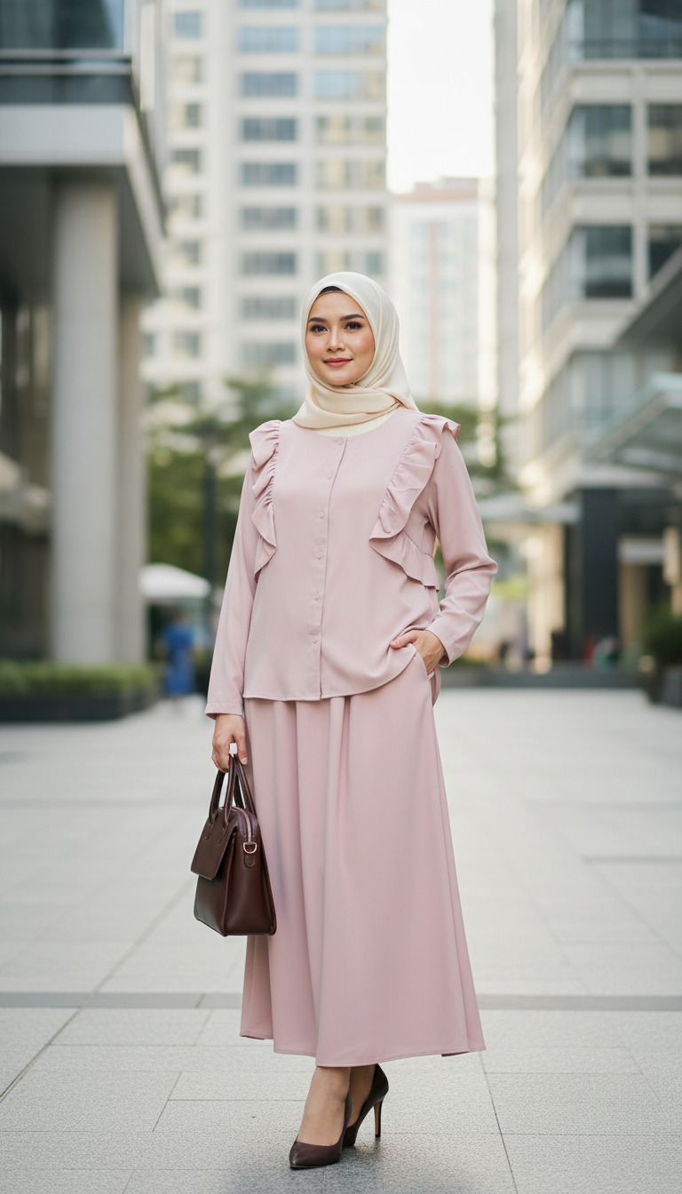 Set Emily (Atasan dan Rok)