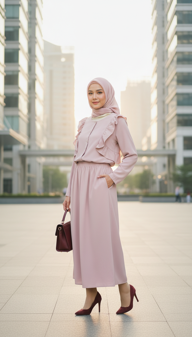 Set Emily (Atasan dan Rok)