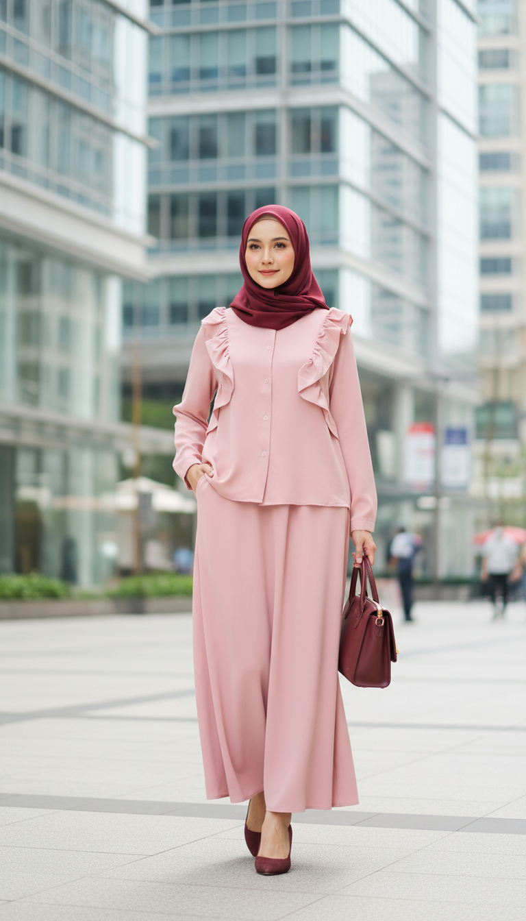 Set Emily (Atasan dan Rok)