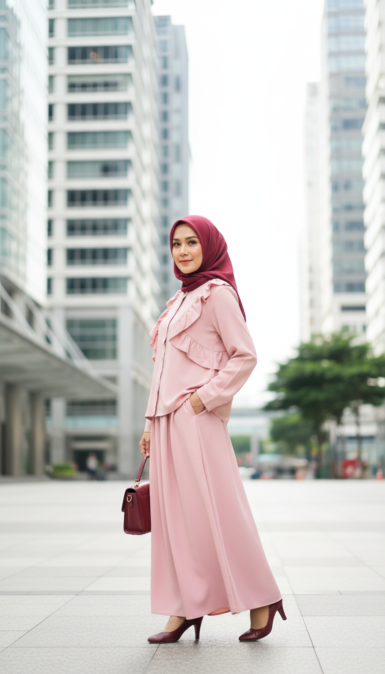 Set Emily (Atasan dan Rok)