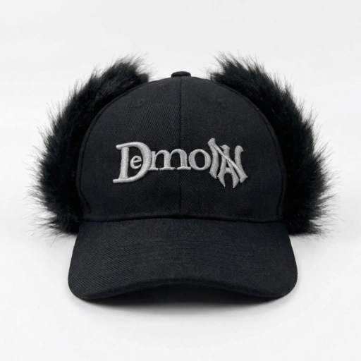 Image of Demoan - Dog Ear Cap - Black