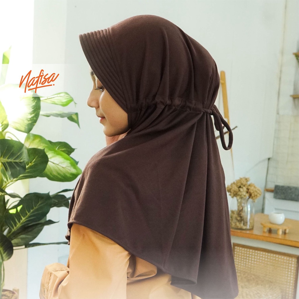 Nafisa Hijab School Ventura - Jilbab Anak Sekolah Hijab Sekolah Kaos Size Lengkap SD-SMA