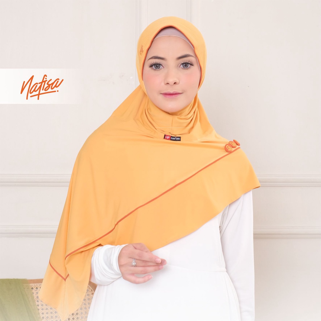 Nafisa Adelia - kerudung Instan Bergo - Hijab Instan Pet Stella