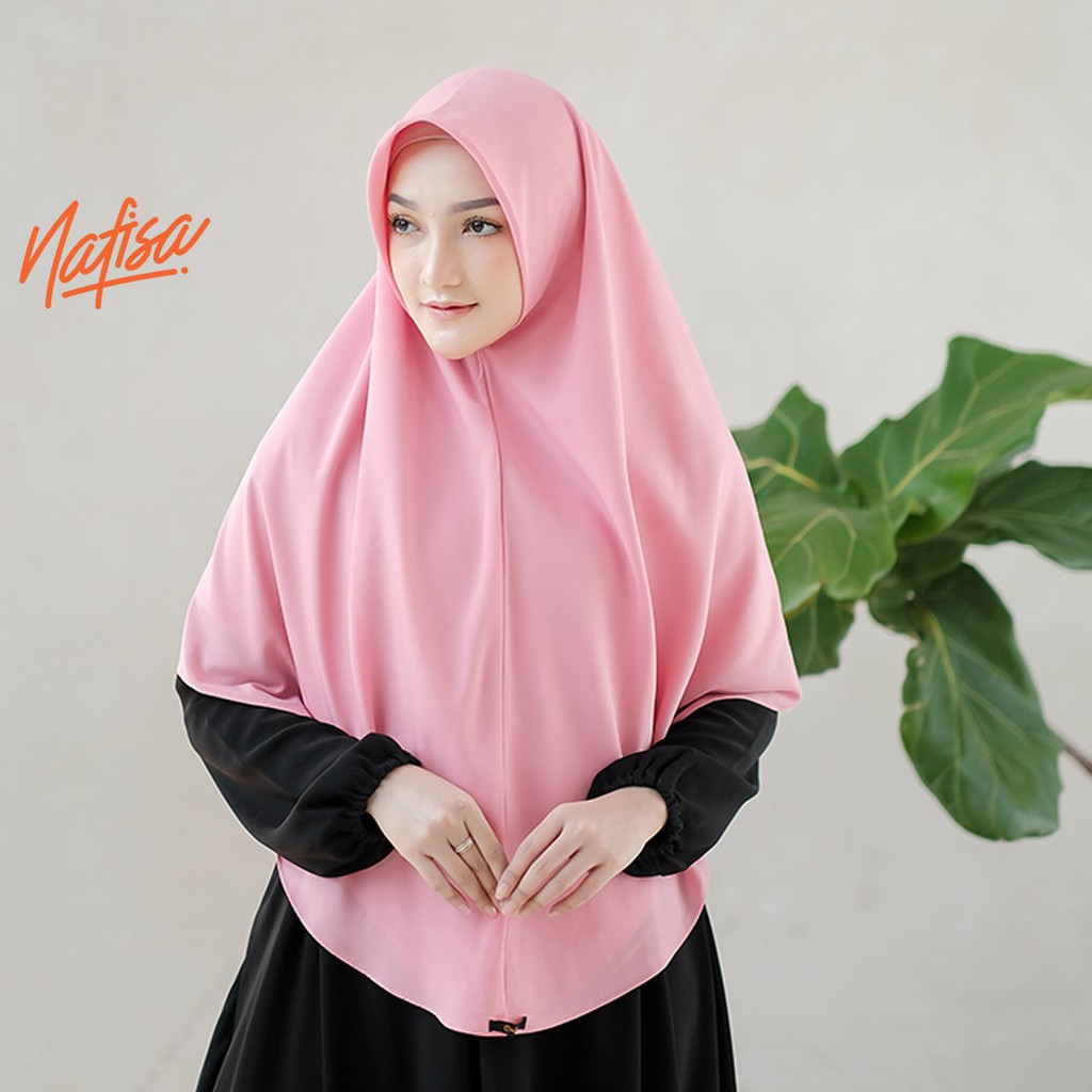 Nafisa Celestine - Hijab Bergo Non pad Syar'i - Jilbab Bergo Double Layer