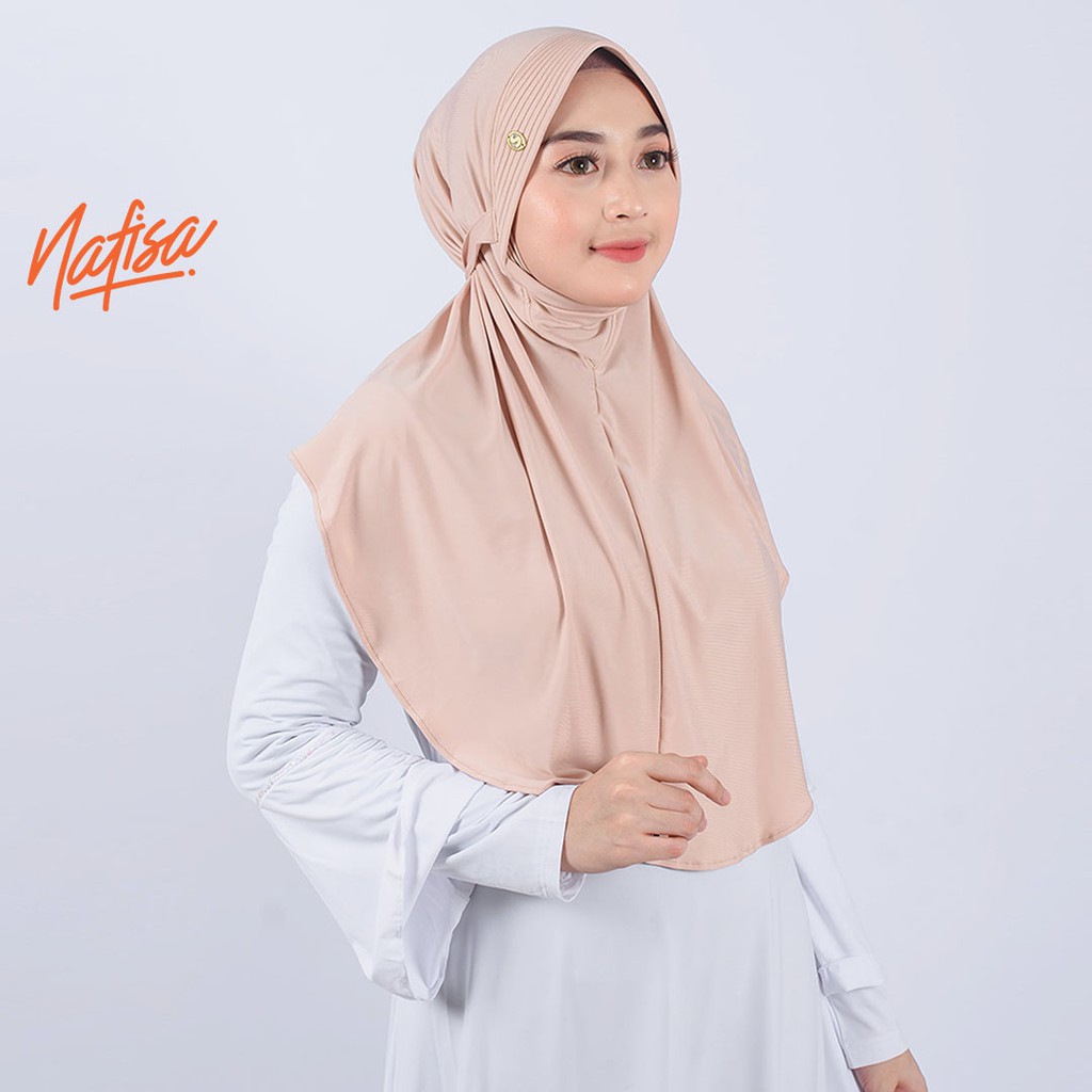 Nafisa Fritania | Hijab Masker Anti Debu | Jilbab Instan Kerudung Niqab Bergo