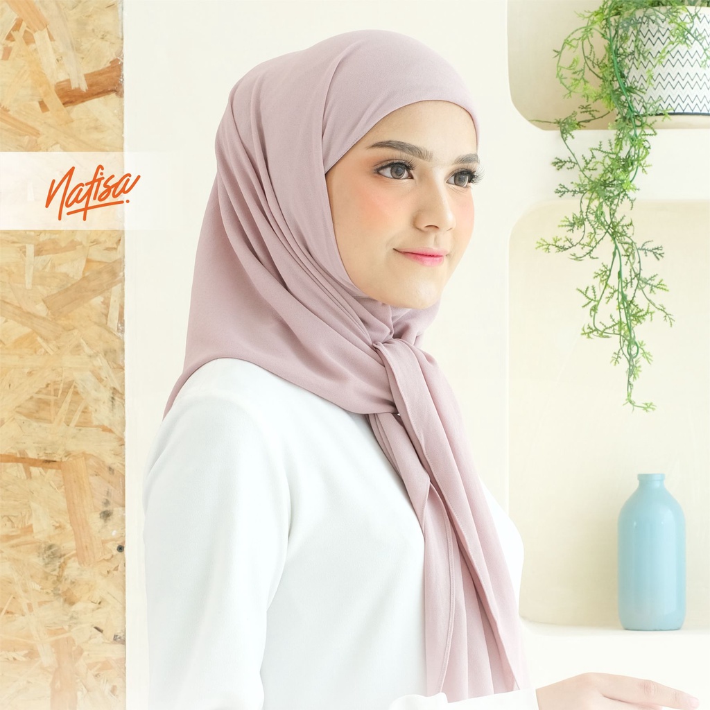 Nafisa Segiempat Inner - Hijab Segiempat Ciput Instan Premium