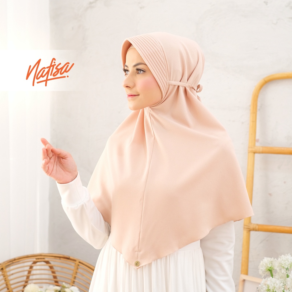 Nafisa Instan Zara - Hijab Instan Bergo Tali Premium